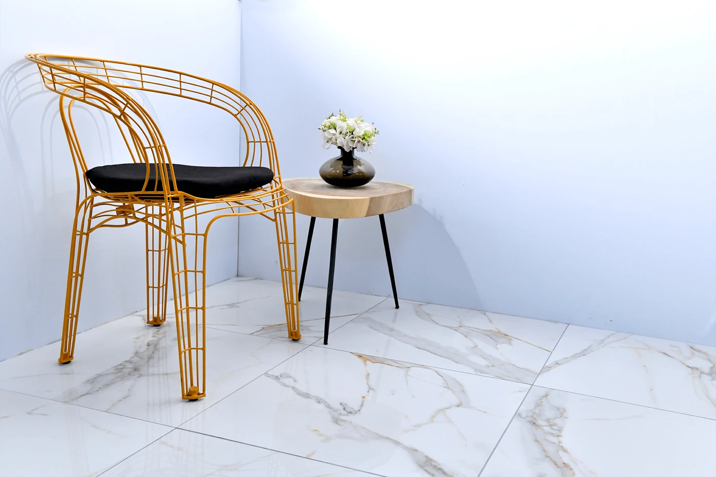 Carrara Gold 60 × 60 cm — Porcelain tile