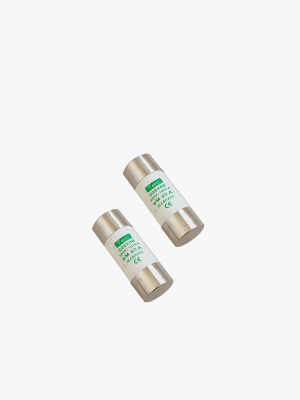 22 × 58 cylindrical fuses — TEC