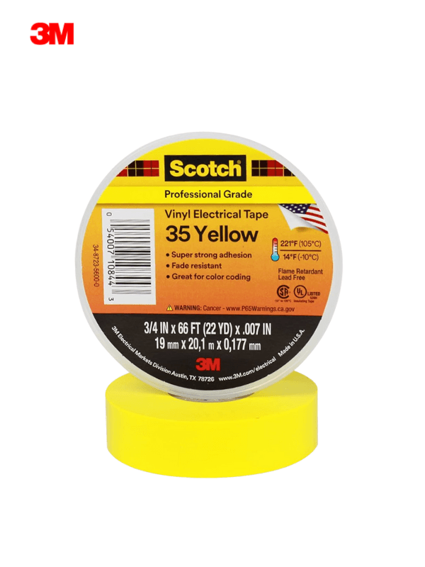 Scotch 35+ Jaune 3/4 — 3M