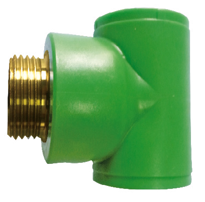 Té PPR à insert mâle — Ø 20 - 1/2" M