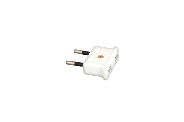 White adapter plug SIMEF