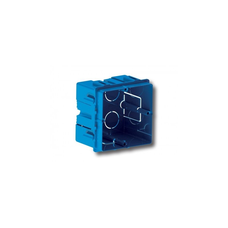 Flush mounting box square 2 modules SOMEF
