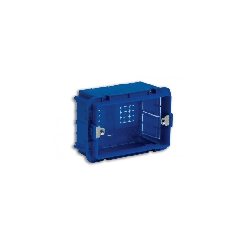 Flush mounting box rectangular 3 modules SOMEF