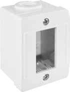 STIEL ALPHA 1-module surface mounting enclosure - 7501