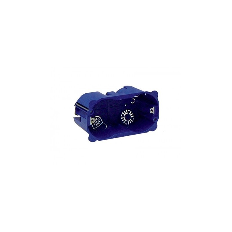 Flush mounting box rectangular 4 modules for light partition SOMEF