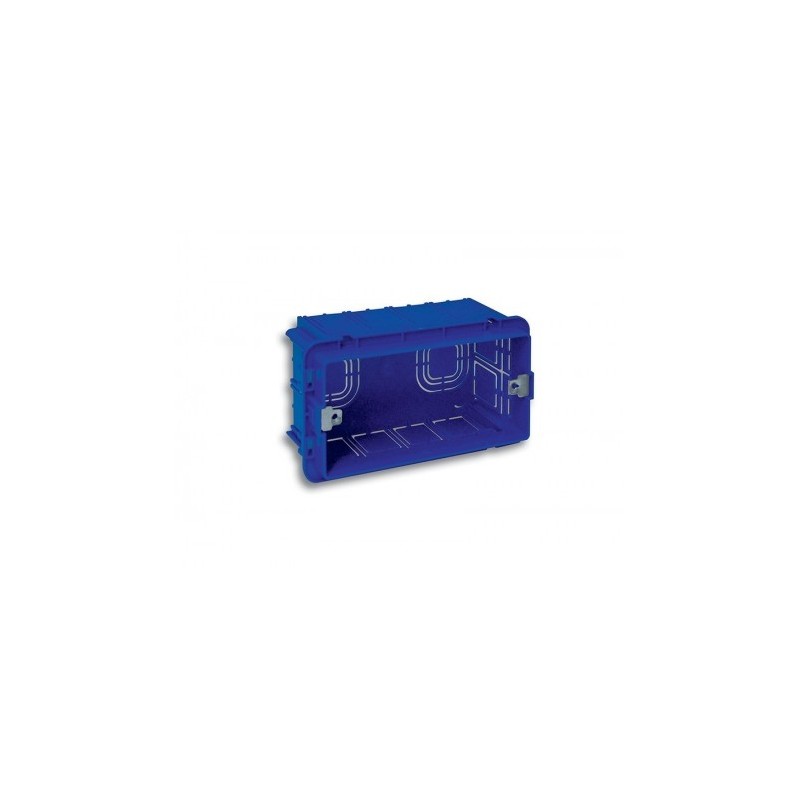 Flush mounting box rectangular 4 modules SOMEF