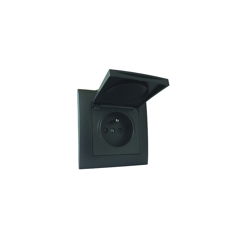 Weatherproof range black 2 modules SOMEF