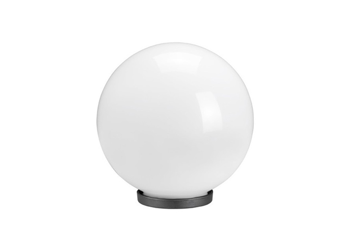 Opal globe for outdoor lighting