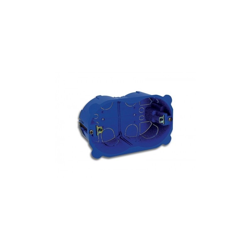 Flush mounting box rectangular 3 modules for light partition SOMEF