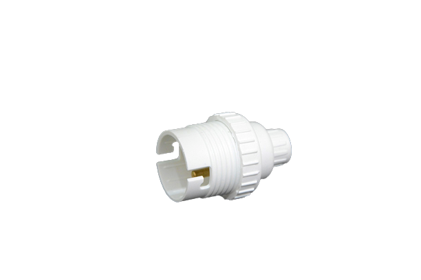 White B22 lamp holder SIMEF