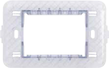 STIEL ALPHA 3-module rectangular mounting frame - 703/R