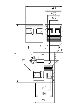 Fittings — polyamide "Y" distributor 5025