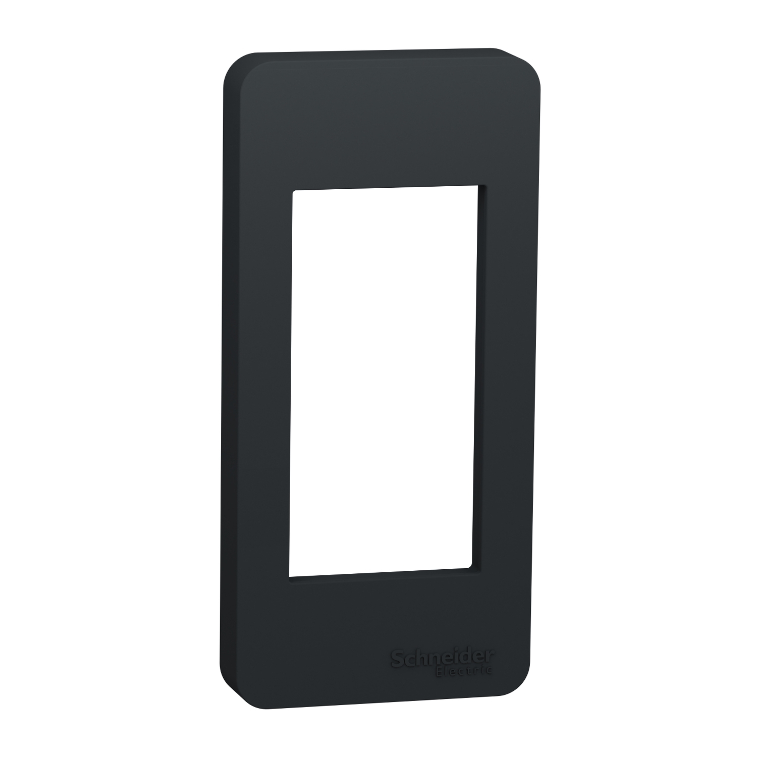 New Unica NU200154 cover frame — anthracite — Schneider Electric