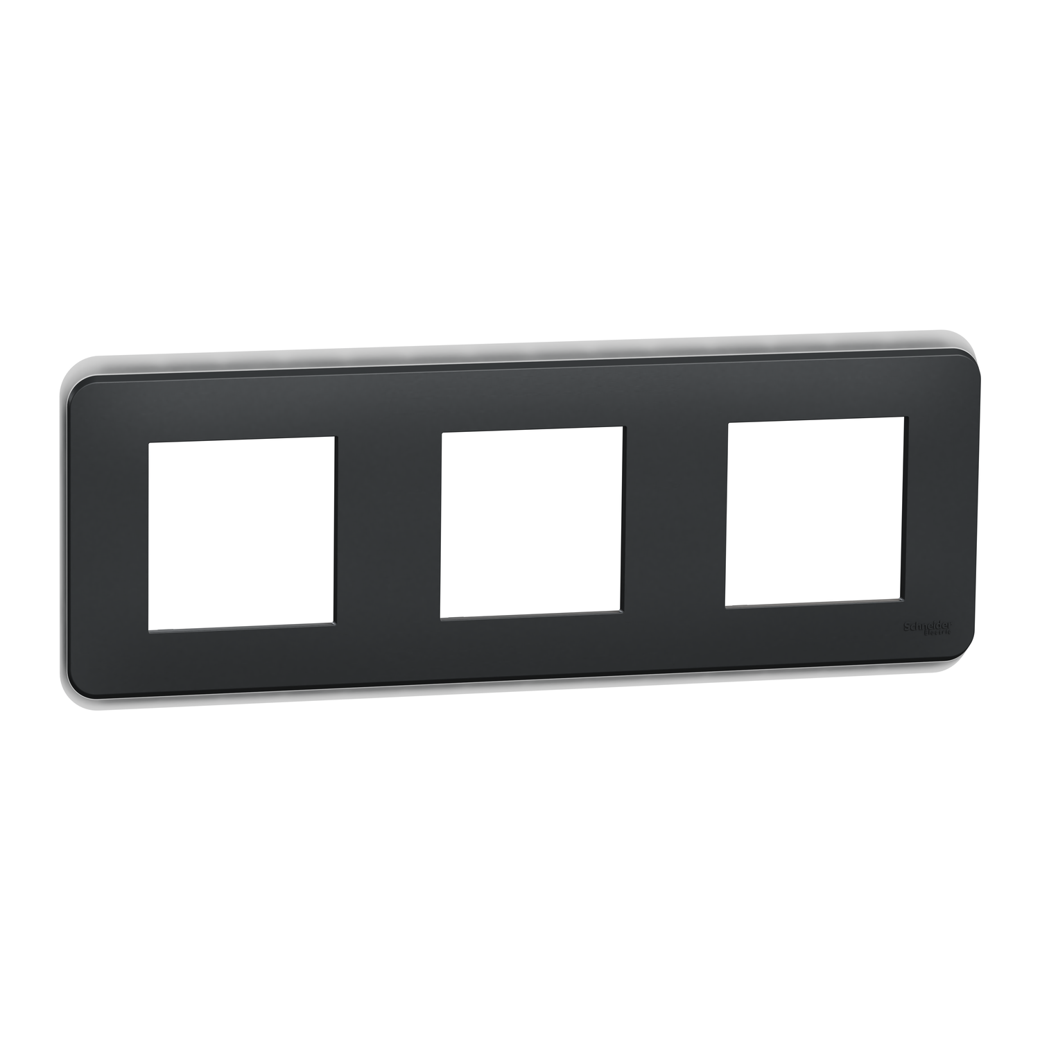 New Unica NU400654 cover frame — anthracite — Schneider Electric