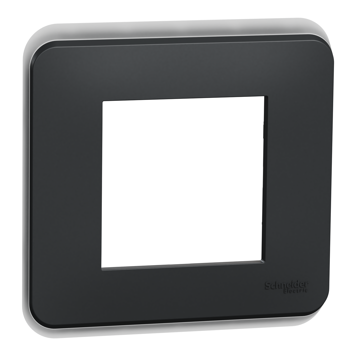 New Unica NU400254 cover frame — anthracite — Schneider Electric