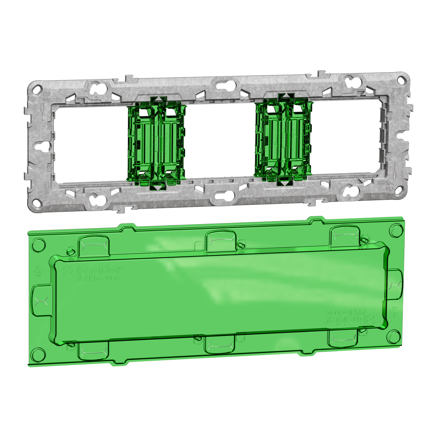 New Unica NU7006C fixing frame — Schneider Electric