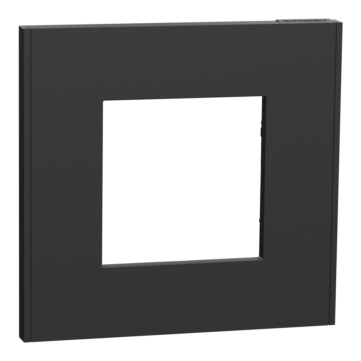 Plaque de finition New Unica NU600254 — anthracite — Schneider Electric