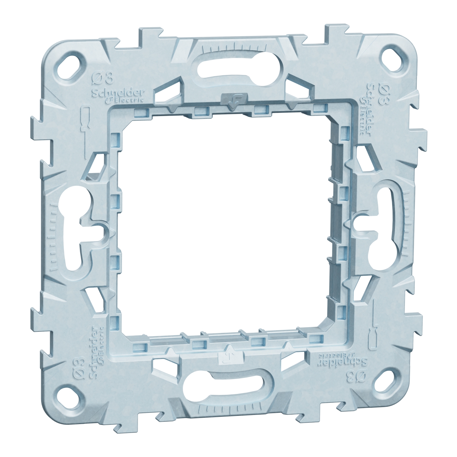 New Unica NU7002 fixing frame — Schneider Electric