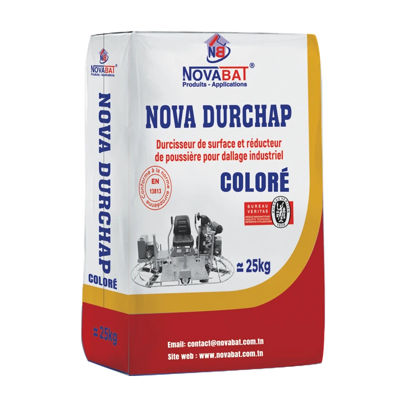 NOVA DURCHAP COLORÉ — coloured concrete floor hardener