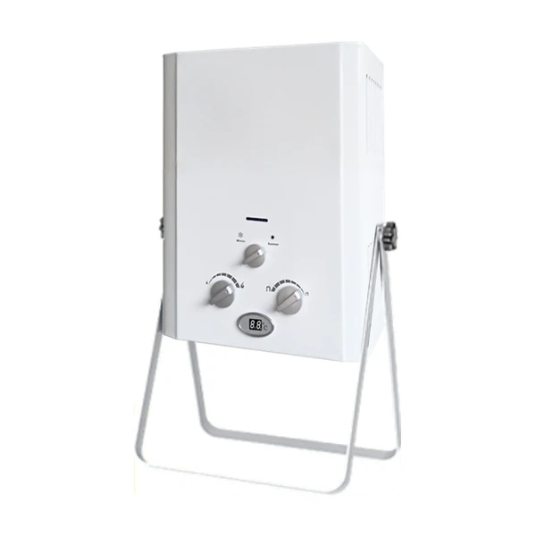 PRESTIGE PG-08 — Chauffe-bain à gaz portable pour usage extérieur 5,5 L/min