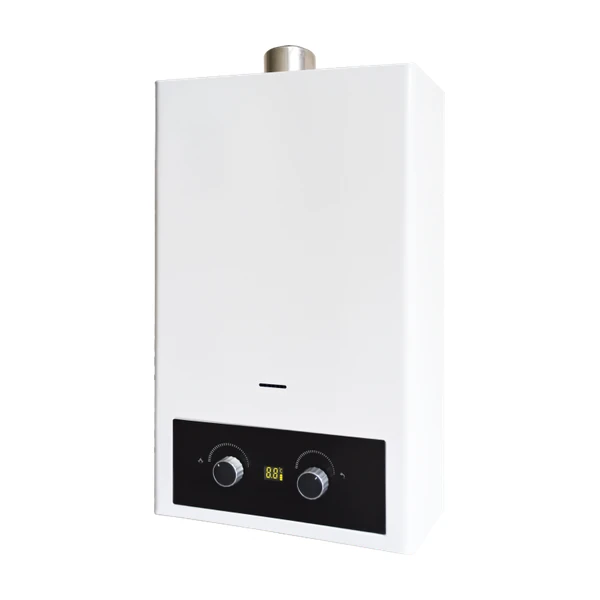 PG-09 — Gas water heater, with forced exhaust, 6–12 L/min