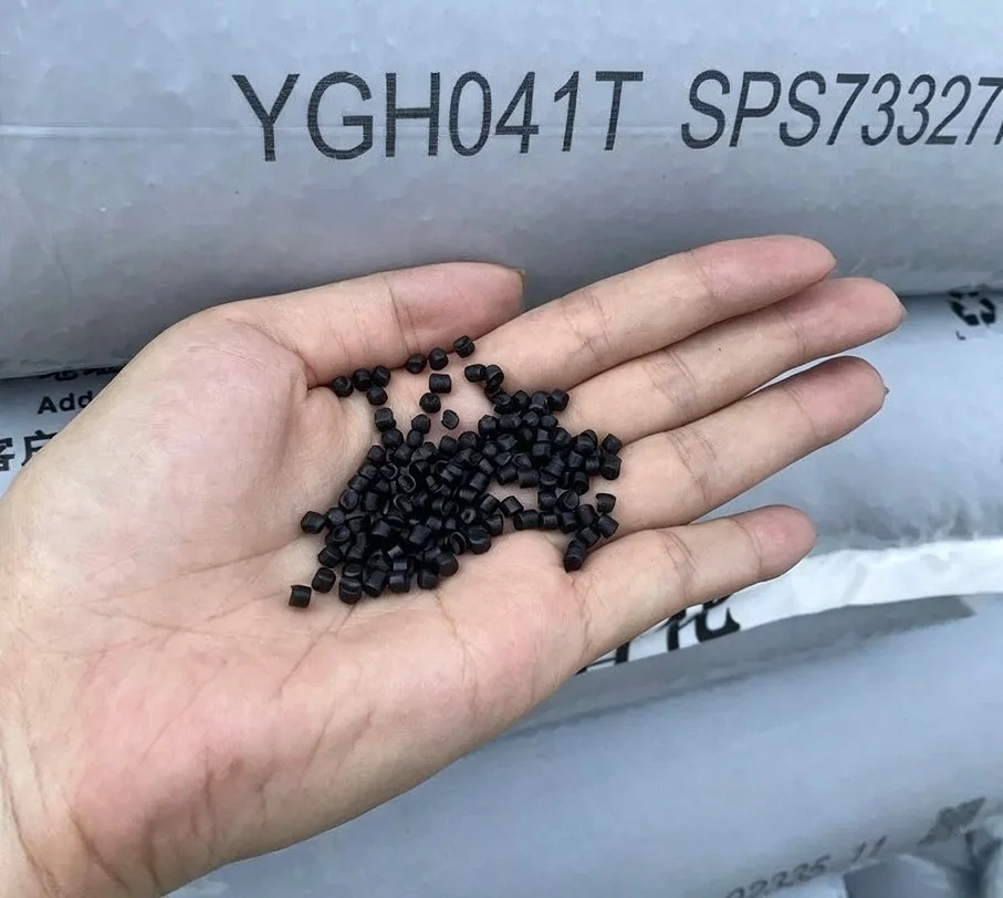 HDPE resin YGH041T — black PE100 pipes