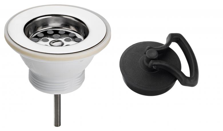 SOPAL — Screw-type waste + ring — 1921A10