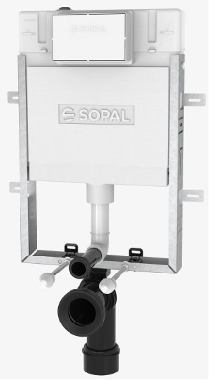 SOPAL — Support frame with concealed cistern — 61BYA00