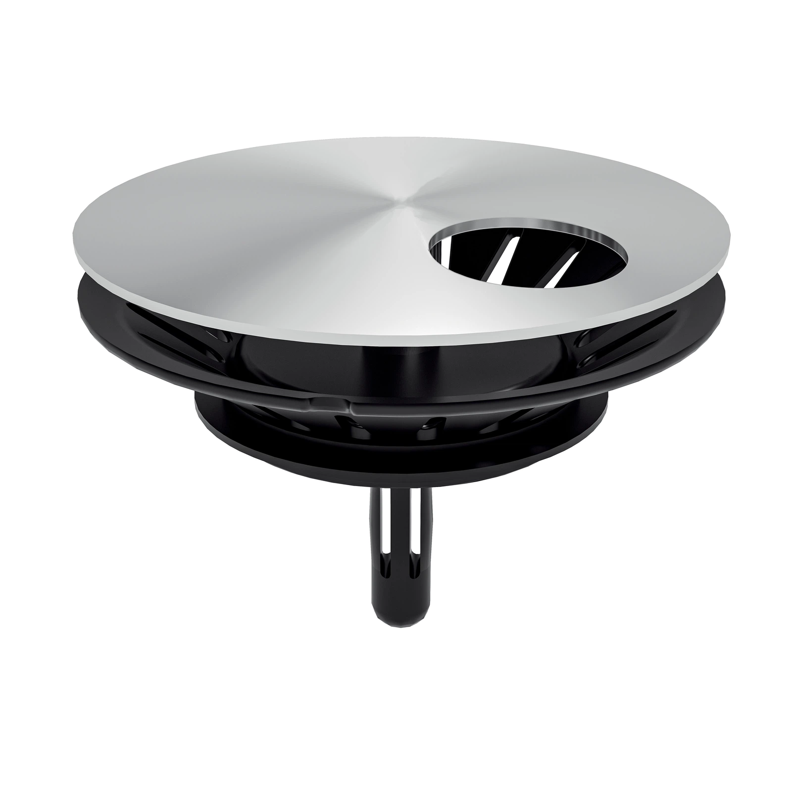 Removable stainless steel waste basket — SOPAL