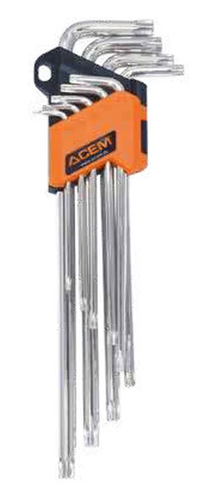Jeu de clés mâles Torx Extra longue ACEM — 125204