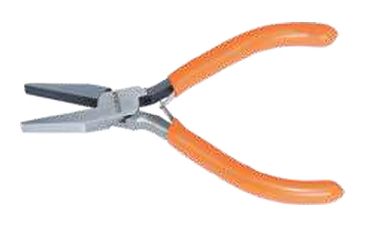 Mini electronics pliers with flat jaws by ACEM — 594007