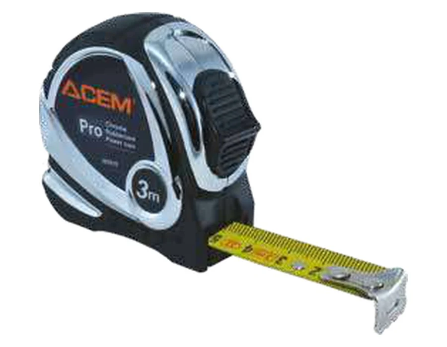 Mètre à ruban chromé Pro ACEM — 360000