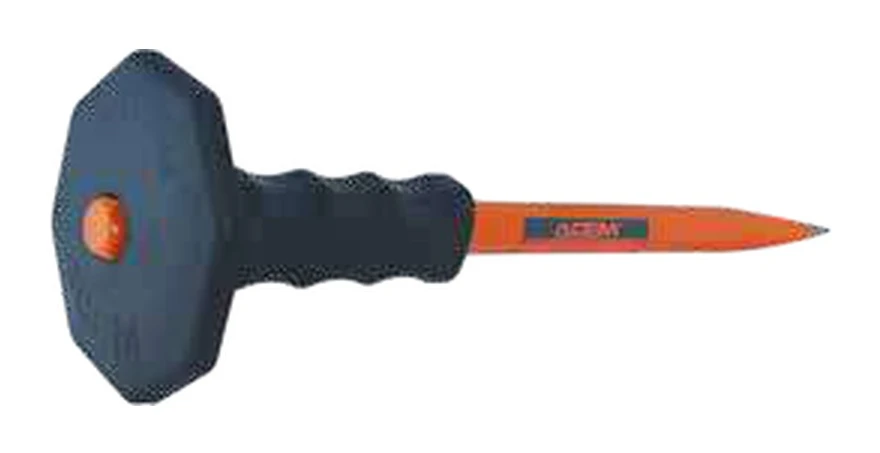 Mason pointed chisel with protection by ACEM — 732900