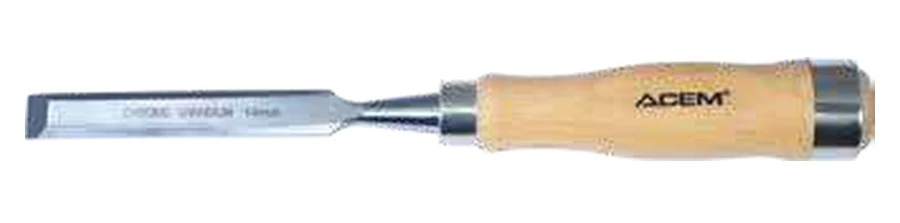 Wood chisel, with wooden handle by ACEM — 791100