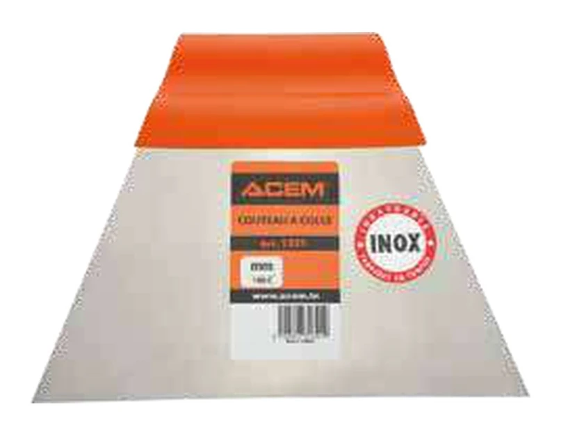 Adhesive spreader smooth stainless steel by ACEM — 731301