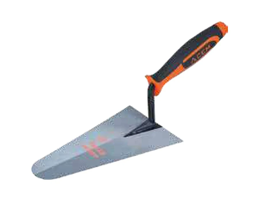 Mason trowel with dual-material handle by ACEM — 731100