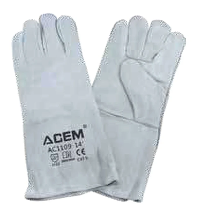 Welding gloves in leather all split cowhide — 121109
