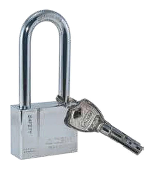 Square high-security padlock with long shackle cs by ACEM — 600400