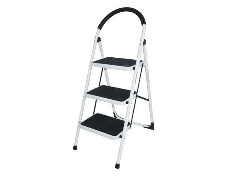 Stepladder in steel wide steps by ACEM — 700440