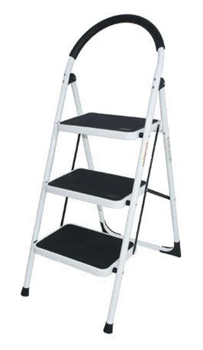 Stepladder in steel wide steps by ACEM — 700440