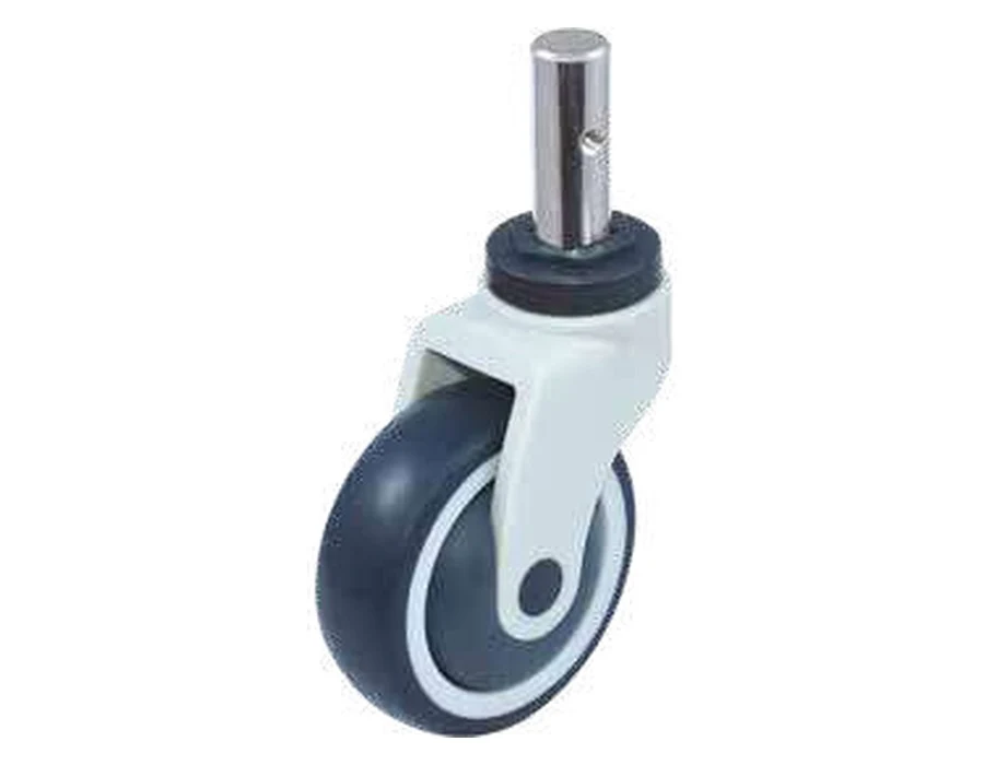 Medical caster in nylon with axle m21.5x55mm — 801400