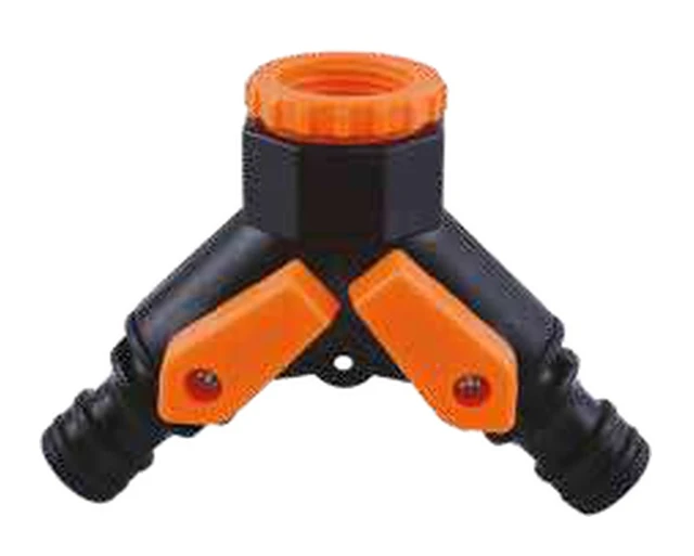 Y tap connector with 2 outlets 1/2&Prime;-3/4&Prime; rp21 — 770713
