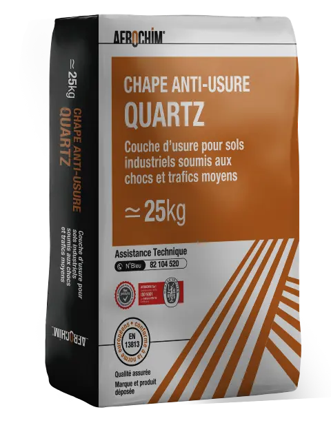 CHAPE ANTI-USURE QUARTZ floor hardener