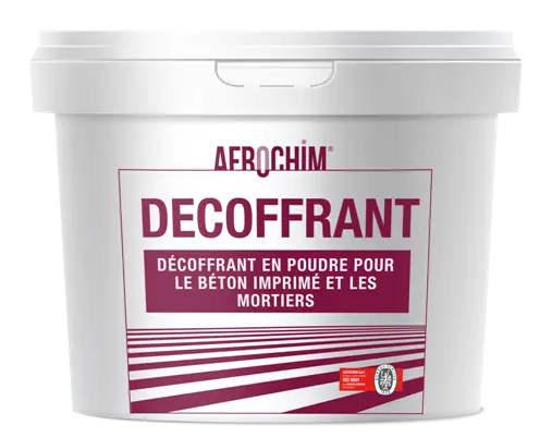 DECOFFRANT powder release agent for stamped concrete
