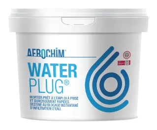 WATERPLUG rapid water-stopping mortar