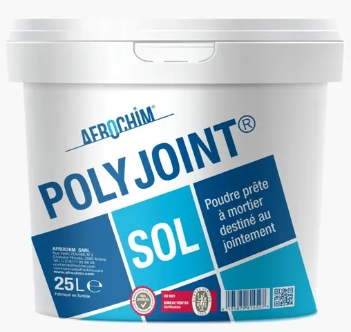 POLYJOINT SOL floor grout for 3–15 mm joints