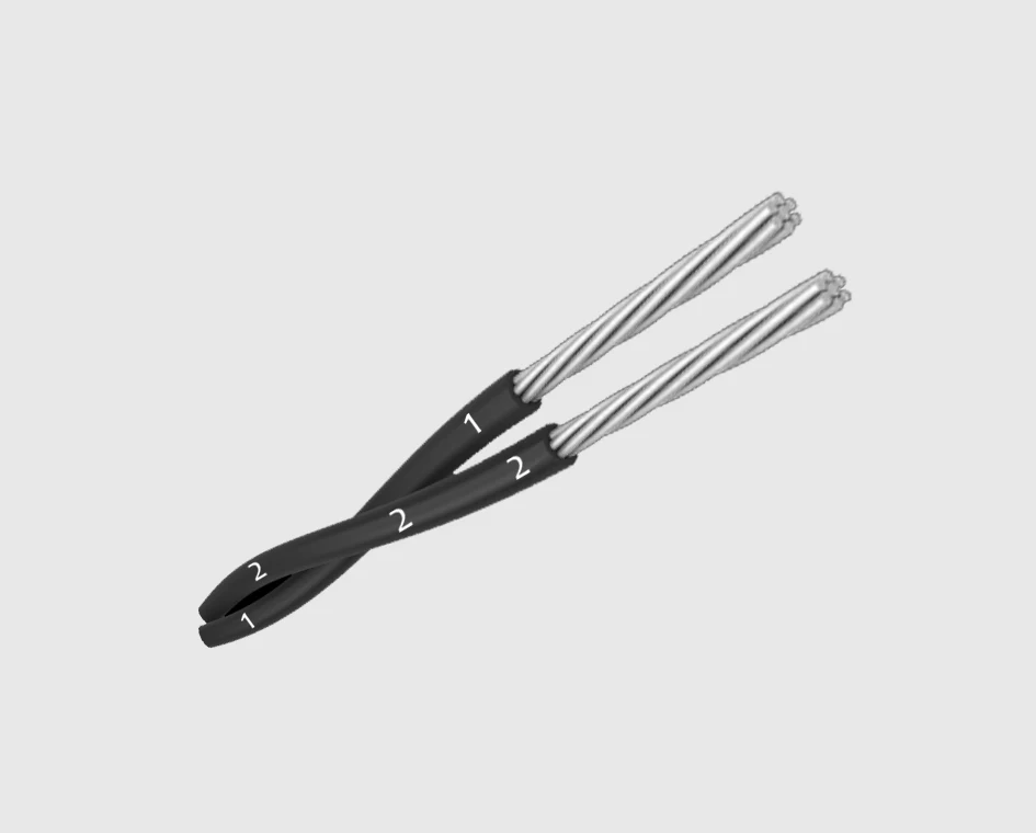 Aluminium bundled overhead cable