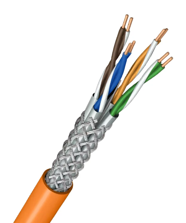 S/FTP Cat 7A LSZH network cable