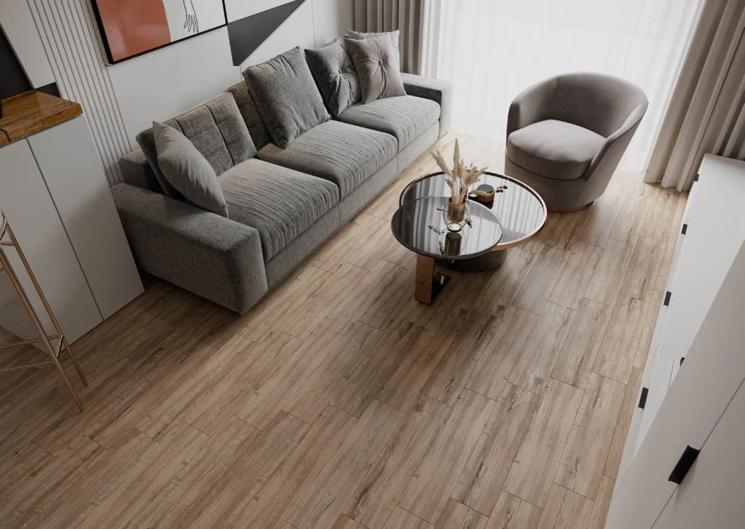 Wood-effect porcelain tiles — collection