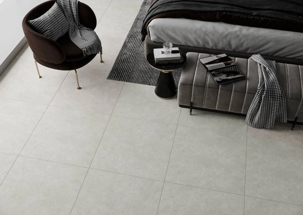 Cement-effect porcelain tiles — collection